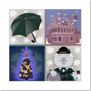 Rudolph - Sam the Snowman Squares Posters and Art